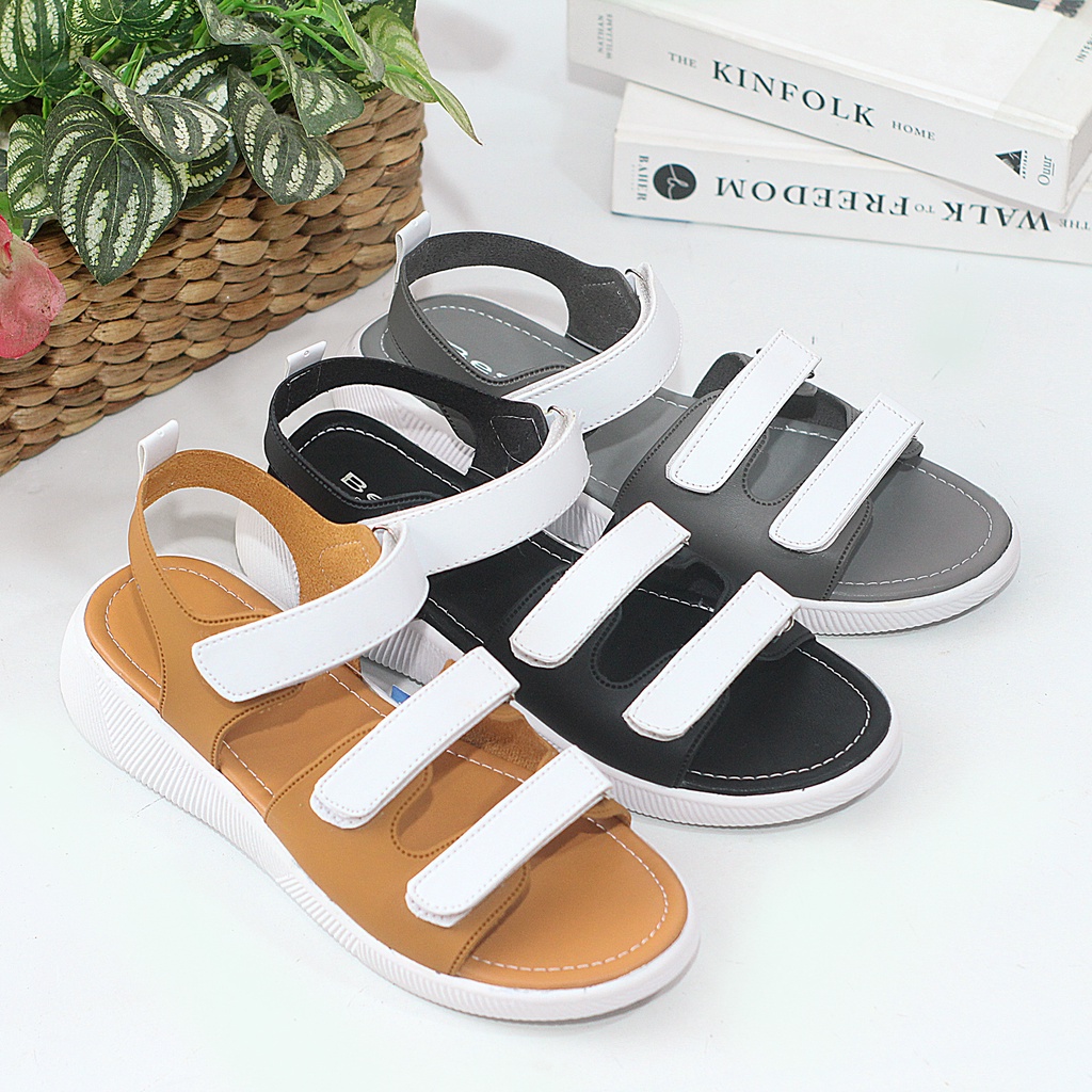 Sandal Tali Wanita Selop Sendal Gunung Kekinian Casual Murah GMW