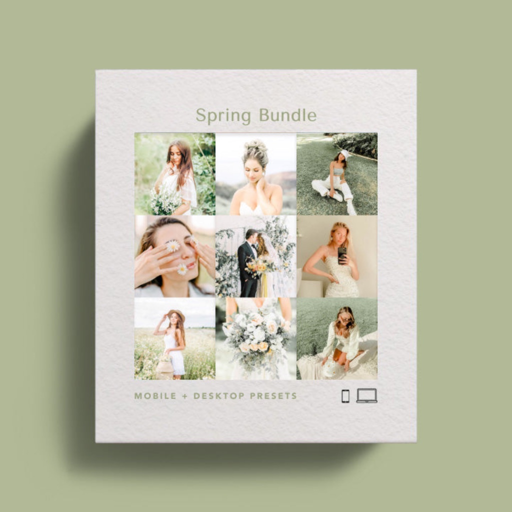 110+ Spring Bundles Lightroom Preset in 15 Packs Moblie IOS/Android &amp; Dekstop