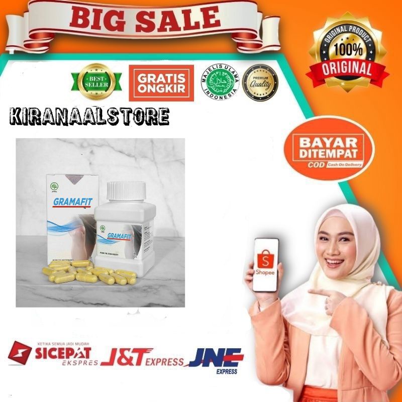 Gramafit herbal asli obat nyeri vitamin sendi dan tulang terjamin ampuh