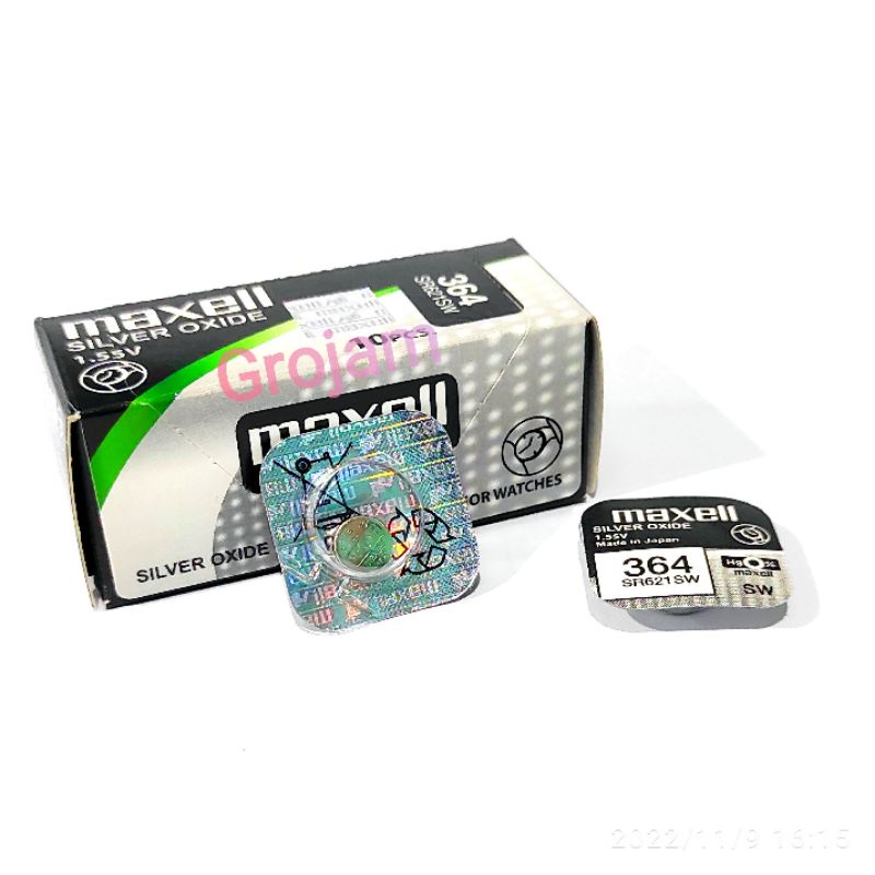 BATERAI MAXELL 371 920 SR920 364 621 SR621SW 377 626 SR626SW ORIGINAL