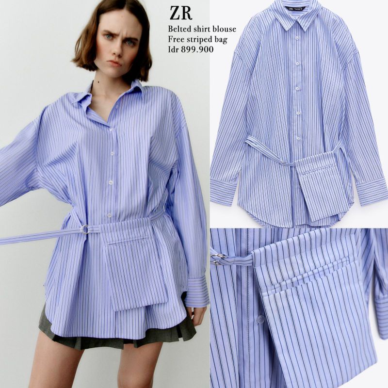 Mng//Zr printed linen blouse