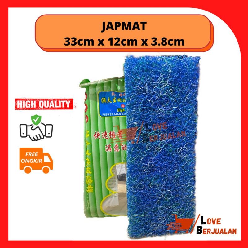 JAPMAT SERAT JEPANG MEDIA FILTER AQUARIUM KOLAM