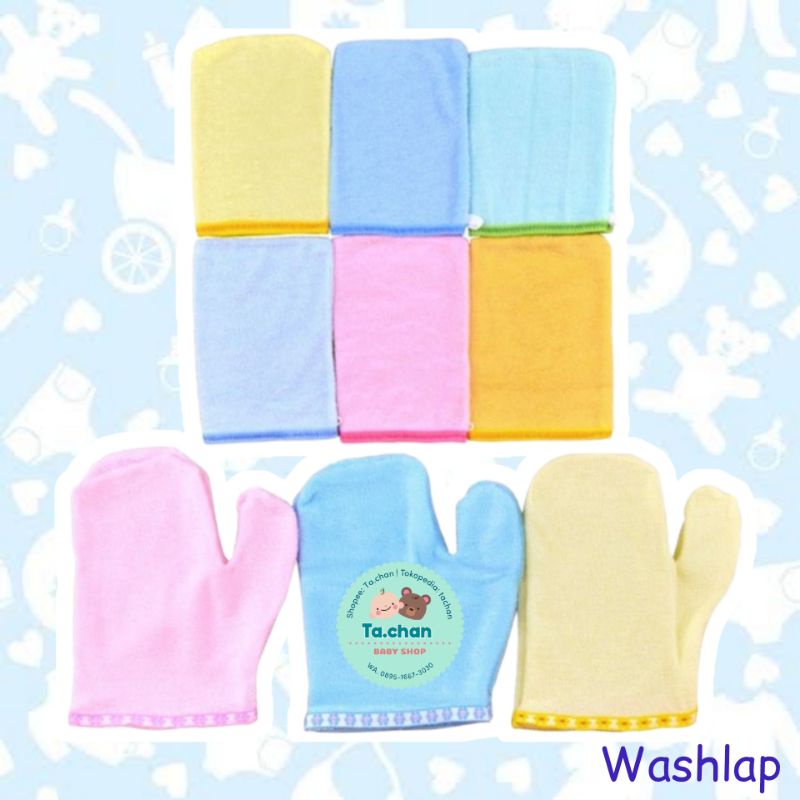 Washlap mandi bayi bahan handuk