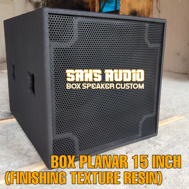 Box speaker planar 15 inch finishing