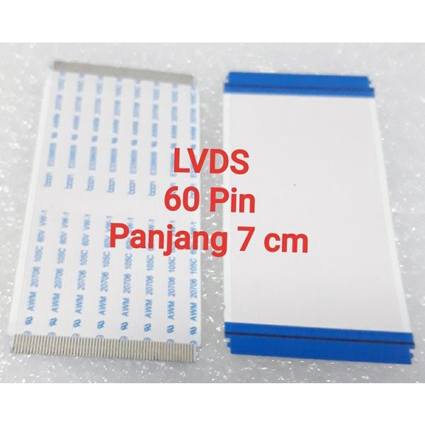 LVDS-LVDS 60Pin 7 cm-LVDS Tcon ke Panel