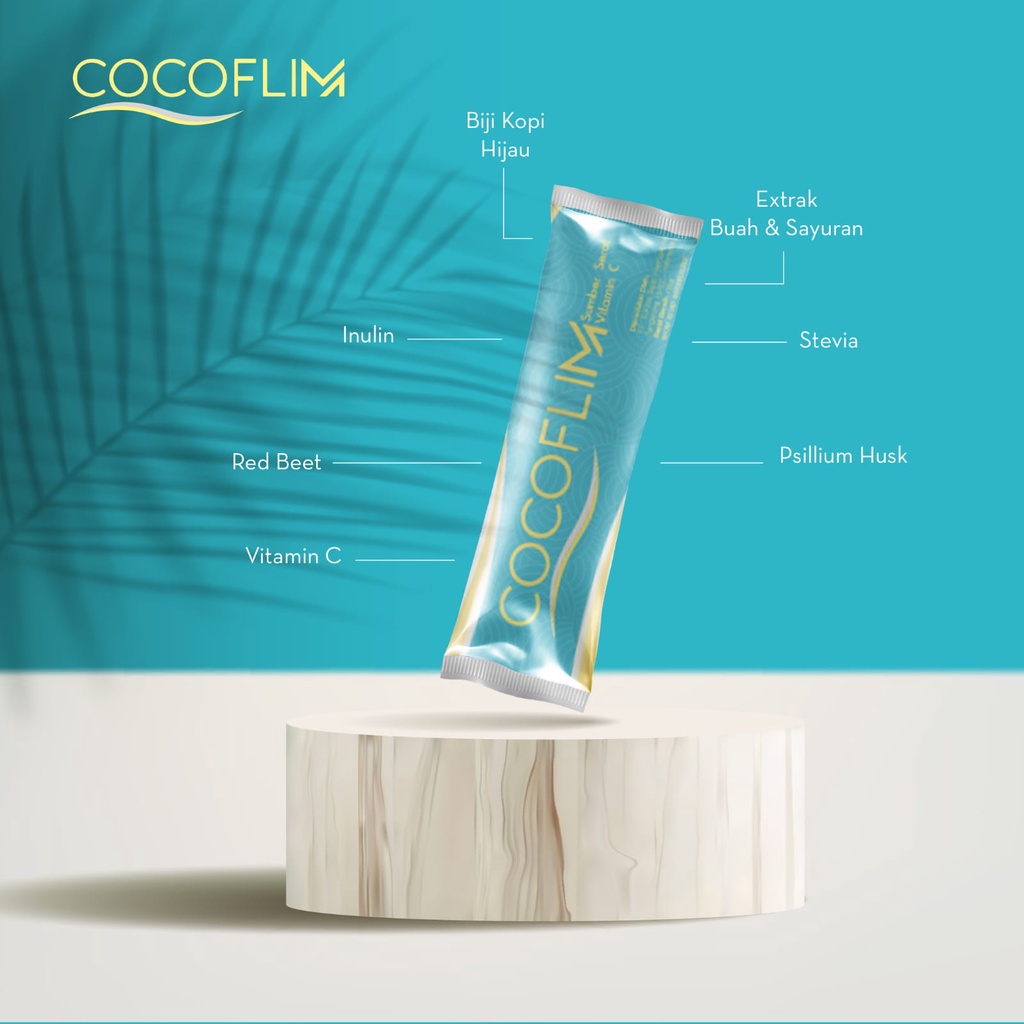 Cocoflim Fiber - 1 Pouch Suplemen Diet sehat