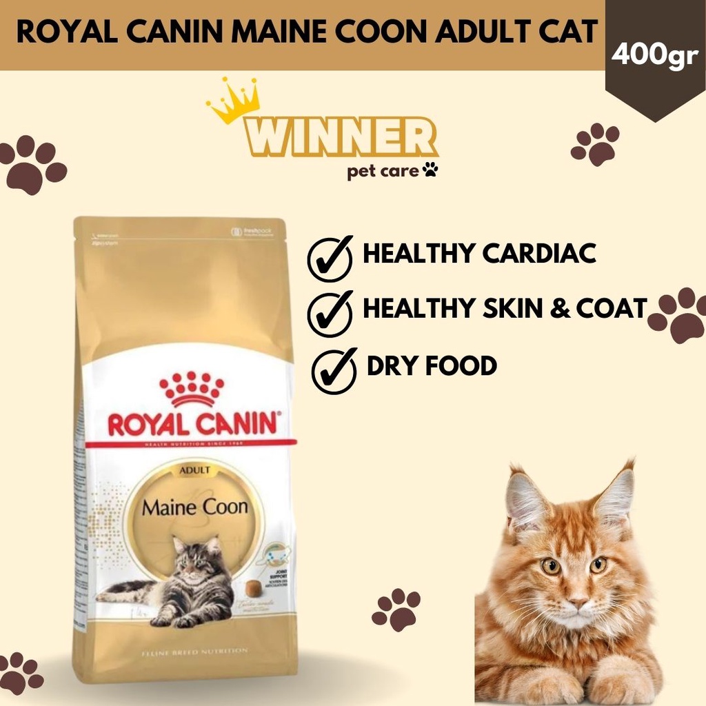 Royal Canin Maine Coon Adult Cat Food Freshpack 400gr