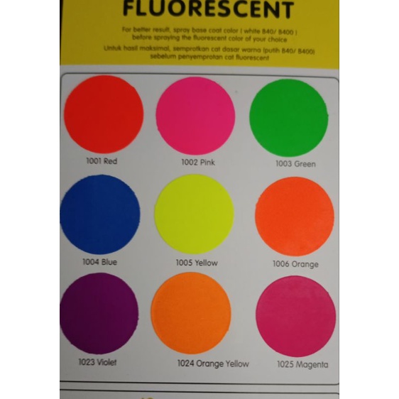 

pilok/pilox/cat semprot rj london warna stabillo 300 cc//Fluorescent