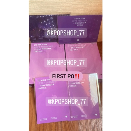 DVD/Digicode/BR BTS World Tour LY