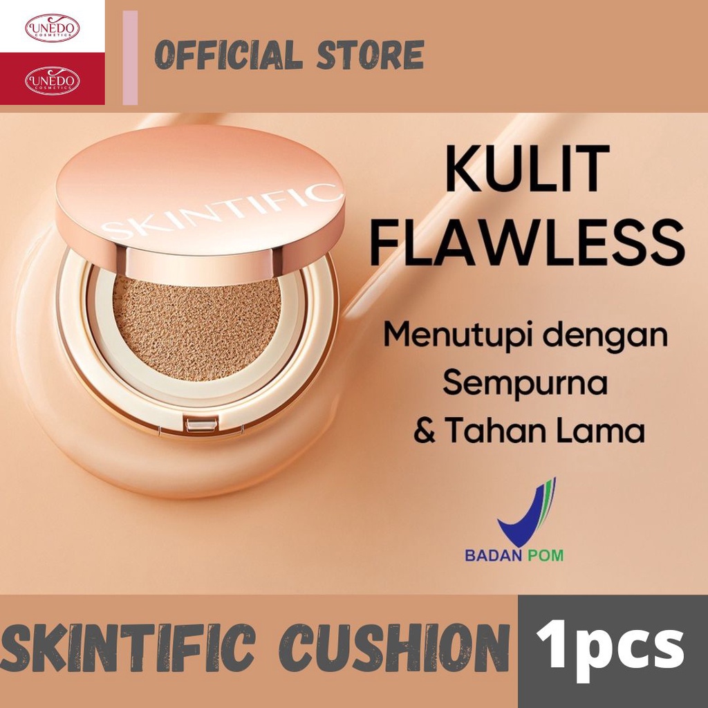 Skintific Cover All Perfect Cushion 11ml Fawless Foundation