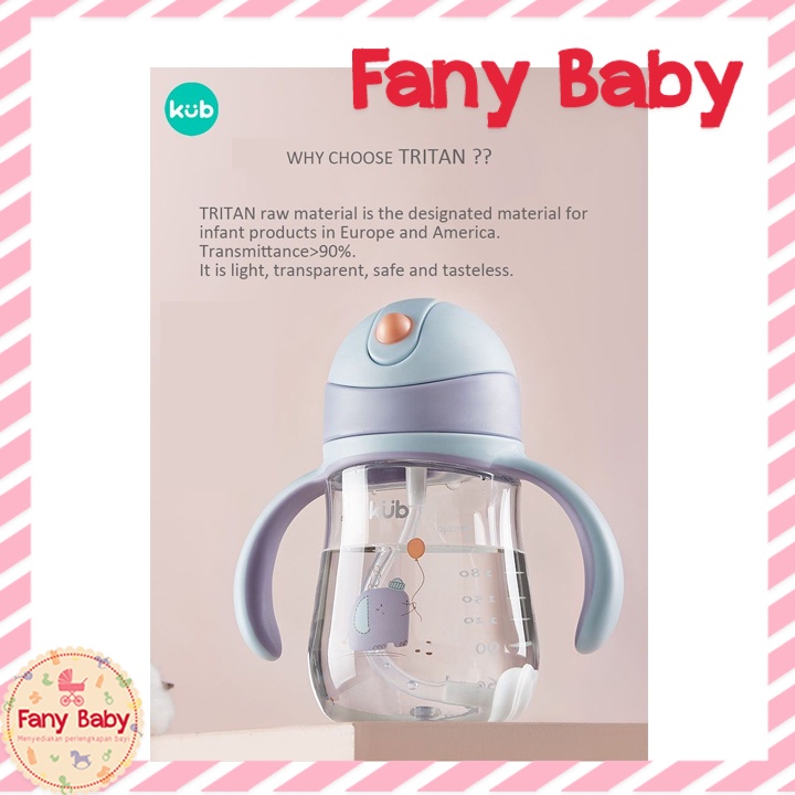 KUB TRITAN SIPPY CUPS 240ML