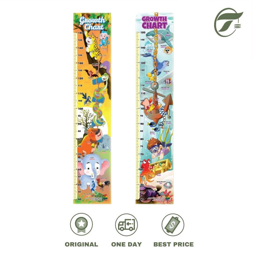 

GROWTH CHART ANAK KARAKTER 150CM