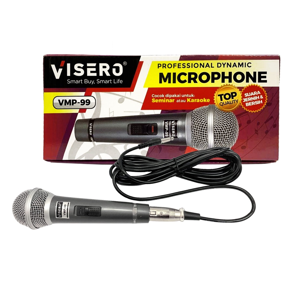 MICROPHONE VISERO|PROFESSIONAL DYNAMIC MICROPHONE | VMP-99 | ORIGINAL