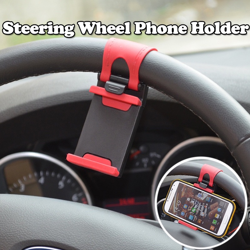 Klip Holder Hp Untuk Stir Mobil