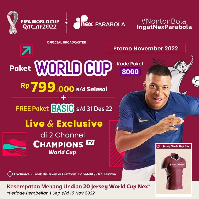 Paket Voucher Digital Receiver Nex Parabola