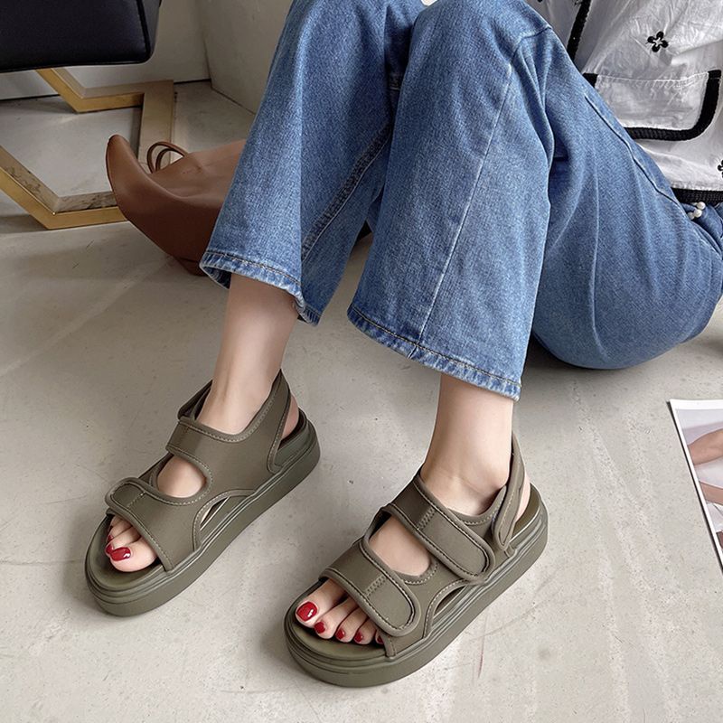 NF12032 - Sandal Tali Versi Korea Fashion Wanita Import