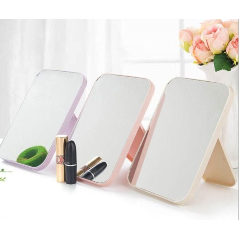 Cermin lipat persegi/cermin rias/cermin lipat