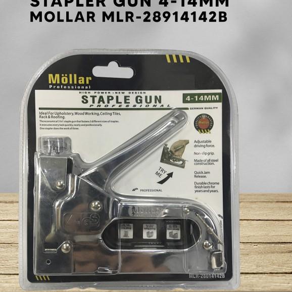 

Staple Gun Tembak Staples Stepler Hekter mollar 3in1 jok kulit kardus