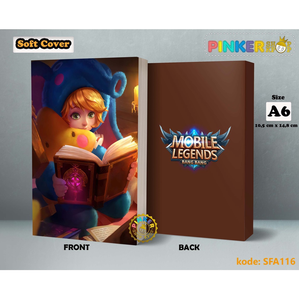 

(SFA116) Pocket Note Mobile Legends Nana Slumber Party Softcover