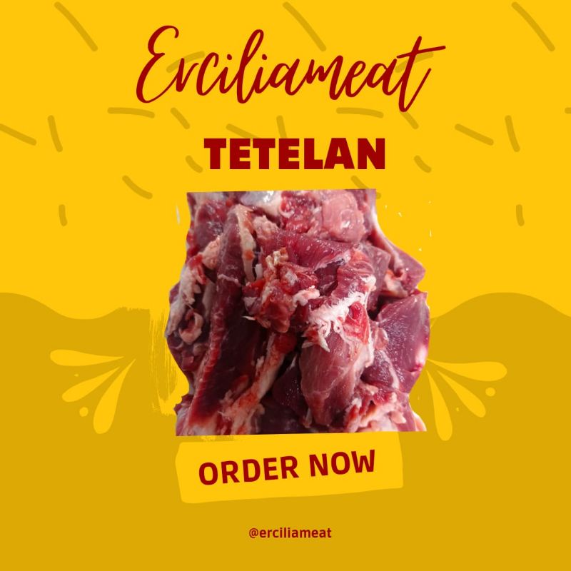 

TETELAN DAGING SAPI (500GRAM) BANDUNG/BAKSO SAPI/DAGING SAPI