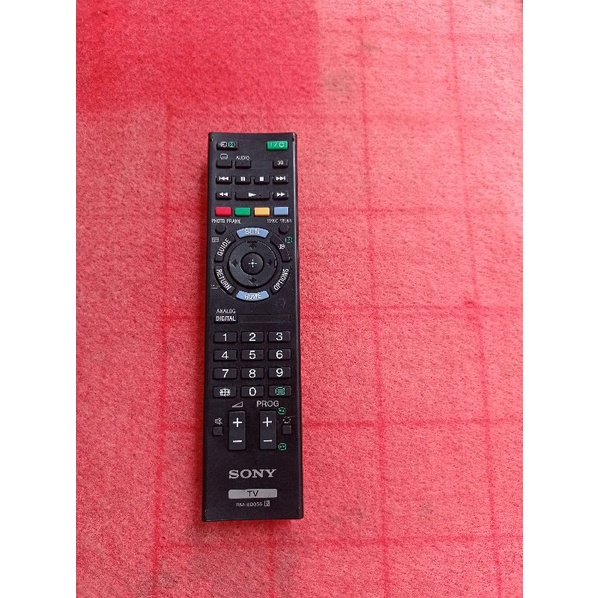 REMOT TV LCD LED SONY seri RM-ED056 SECOND ORIGINAL