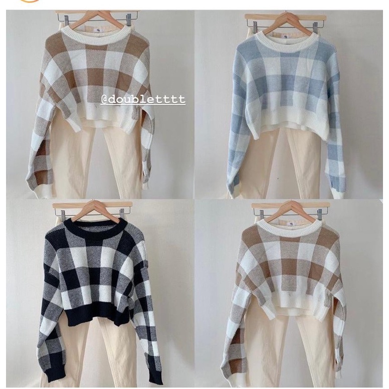 BEFAST - ZSO OOTD Sweater HANJI / JENNI KNITE SWEATER | SWEATER WANITA KOREAN | Pakaian Wanita Remaja ABG Casual / Atasan Lengan Panjang / Sweater Rajut Keluaran Terbaru / Fashion Ala Style Wanita Korean / Outfit Wanita Remaja Trendy / Sweater Termurah