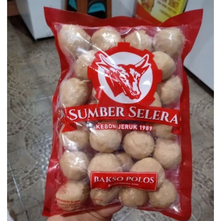 

Pentol Bakso daging sapi sumber selera 1989