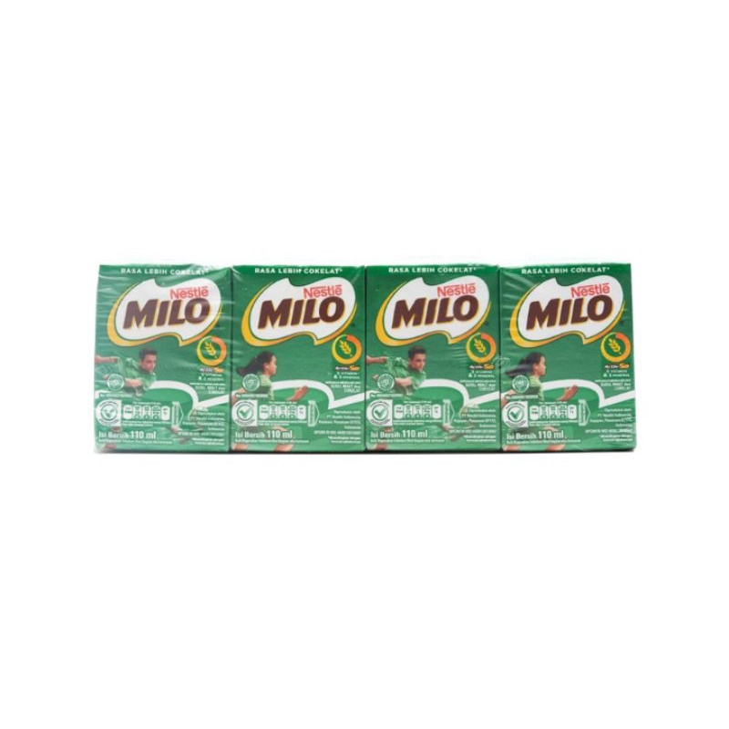 

Milo UHT Activ-Go Pack 4 x 110 ml