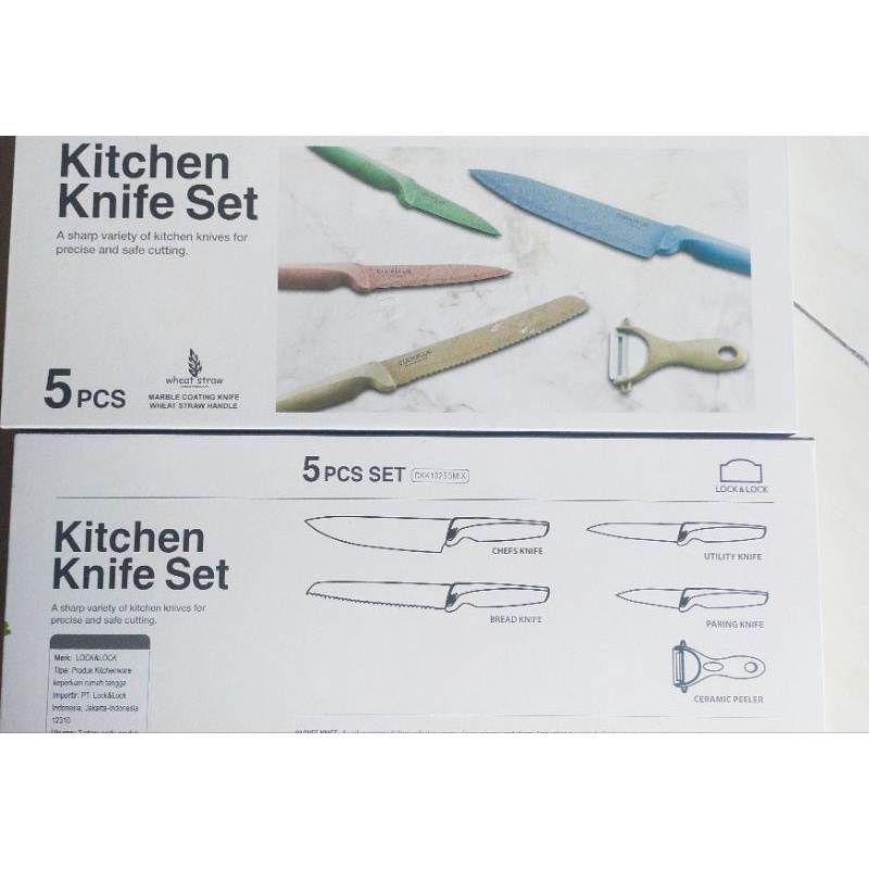 Lock lock kitchen knife set