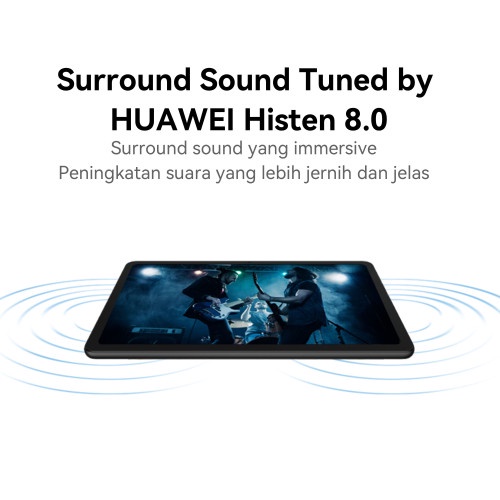 Huawei Matepad SE 2022 10 4 Inch 4/64GB Garansi Resmi - BLACK 4/64