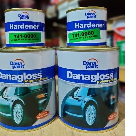 CAT DANAGLOSS POLYURETHANE PUTIH & HITAM (1KG) - Putih