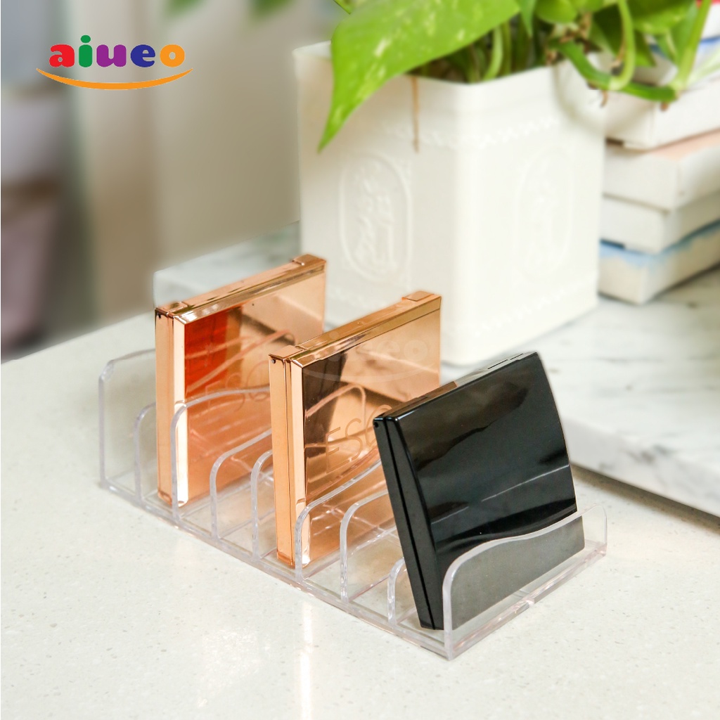 AIUEO | Kotak Penyimpanan Eye Shadow Makeup Foundation Kosmetik Meja Rias Rak Kosmetik Rak Lipstik