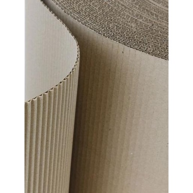 

Kardus Lembaran Gulungan Corrugated Karton Single Face Roll 80 Cm