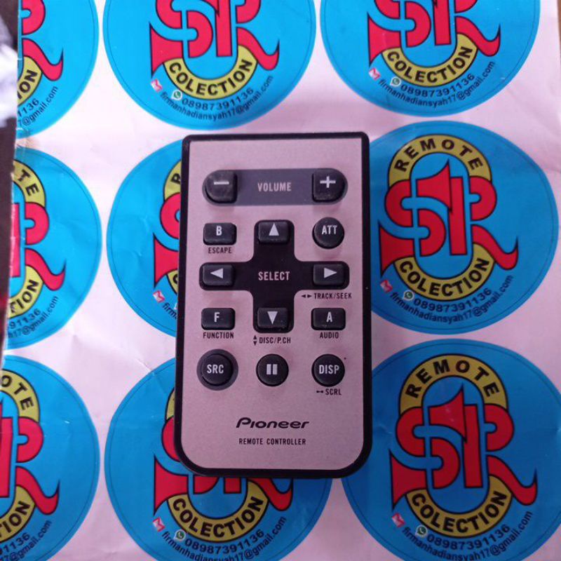 Remote car audio tape mobil pioner