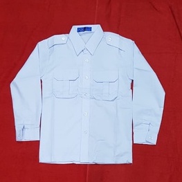 Baju  Paskibra  / PMR  Anak SD / SMP / SMA Merek SERAGAM Lengan Panjang Warna Putih