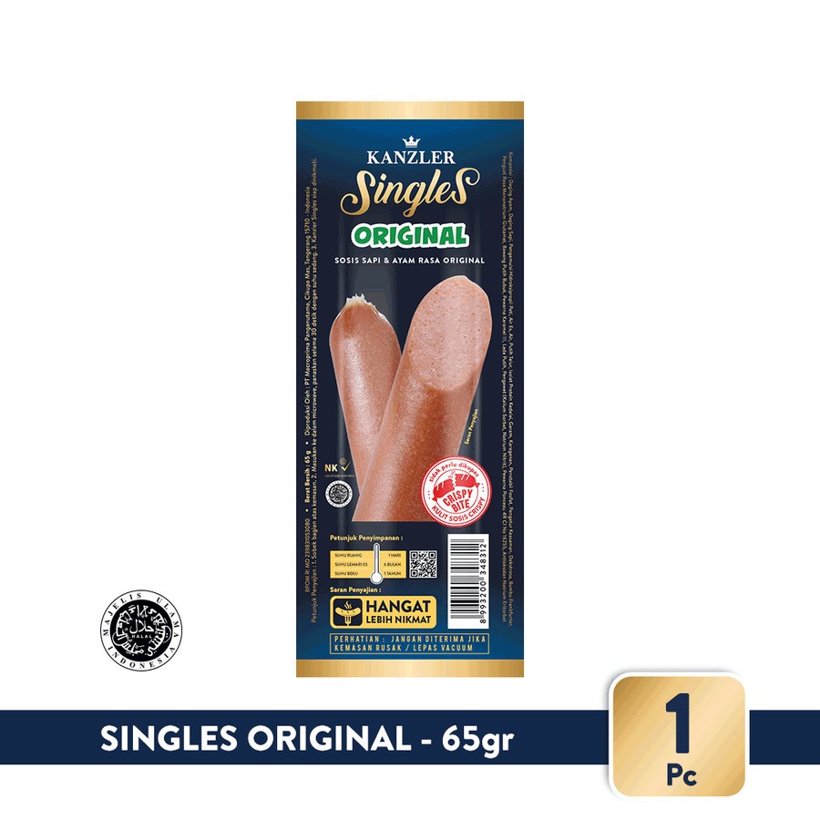 

Kanzler Singles Original 65gr