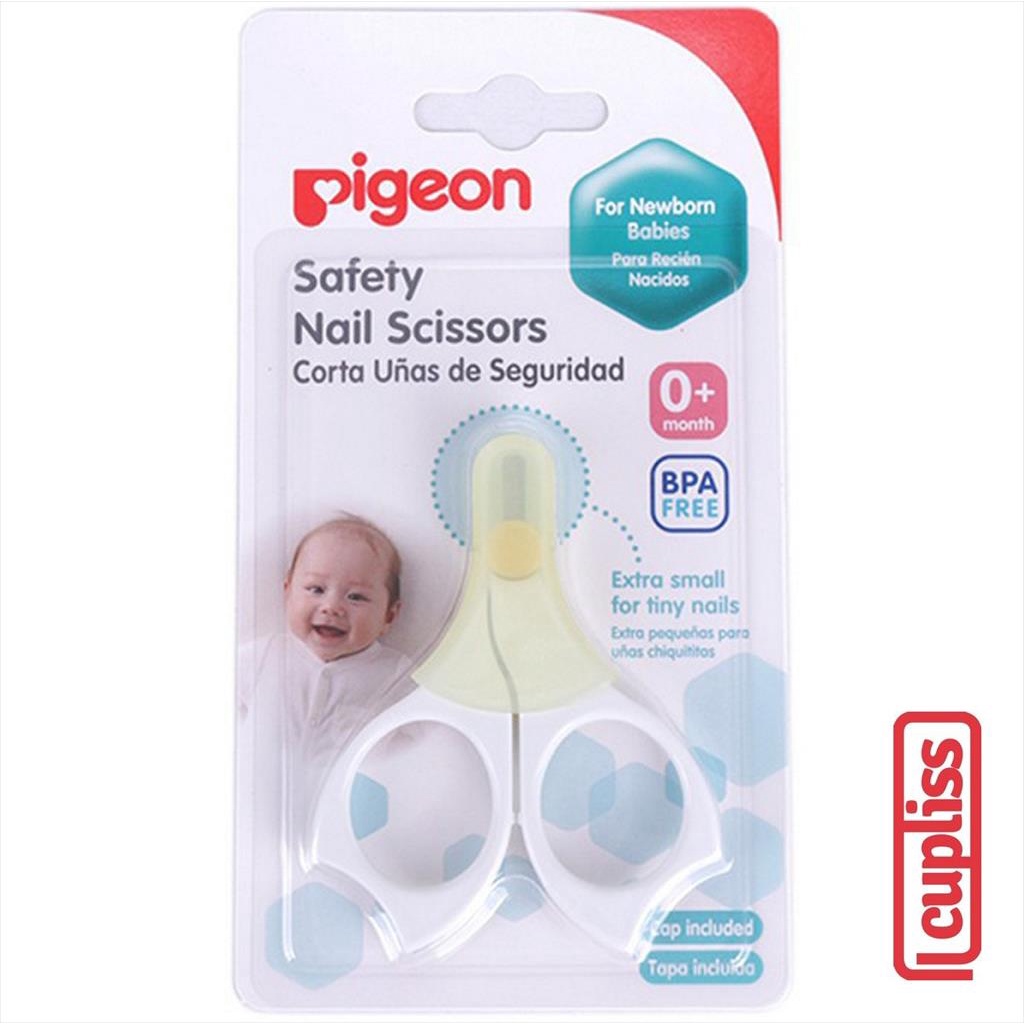 PIGEON Baby Nail Scissors for newborn Gunting Kuku Bayi