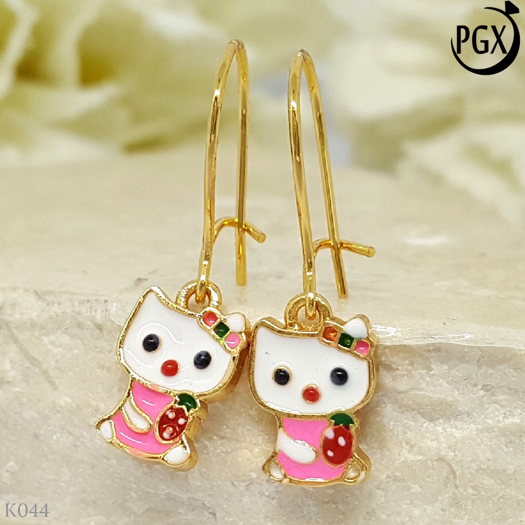 PGX Anting Anak Xuping Aksesoris Perhiasan Lapis Emas Premium - K044