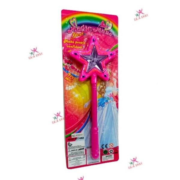 RAJA ANAK ‖ STIK LAMPU BINTANG MAINAN ANAK K-3311