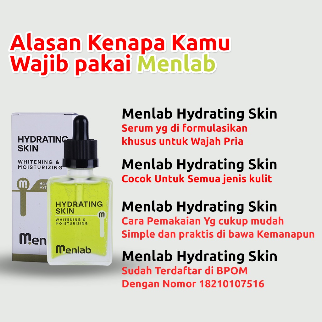 MENS REACTION Acne &amp; Brightening Body Wash - Mens Body Wash Serum Menlab Hydrating Brightening And Moisturizing Serum Pria BPOM  BEKAS Jerawat Ampuh Penghilang Flek Hitam di Wajah DarkSpot