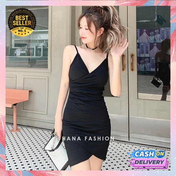 Guano Cewek Sexy Dres Wanta Simple Bsju Dres Mewah Gaun Kondangan Hits Bj Seksi Wanita Dris Midi Sex