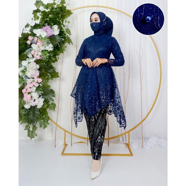 Kebaya Tunik Busui / Kebaya Modern / Kebaya Wisuda Kekinian / Stelan Kebaya Wanita