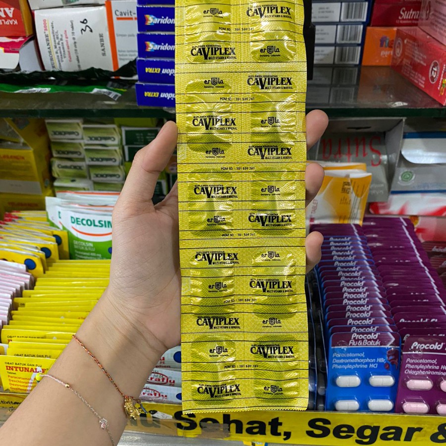 Vitamin Caviplex Strip isi 10 Tablet