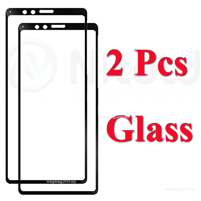 3-1pc Pelindung Layar Tempered Glass Untuk Sony Xperia L3 1 5 10 II 10 II