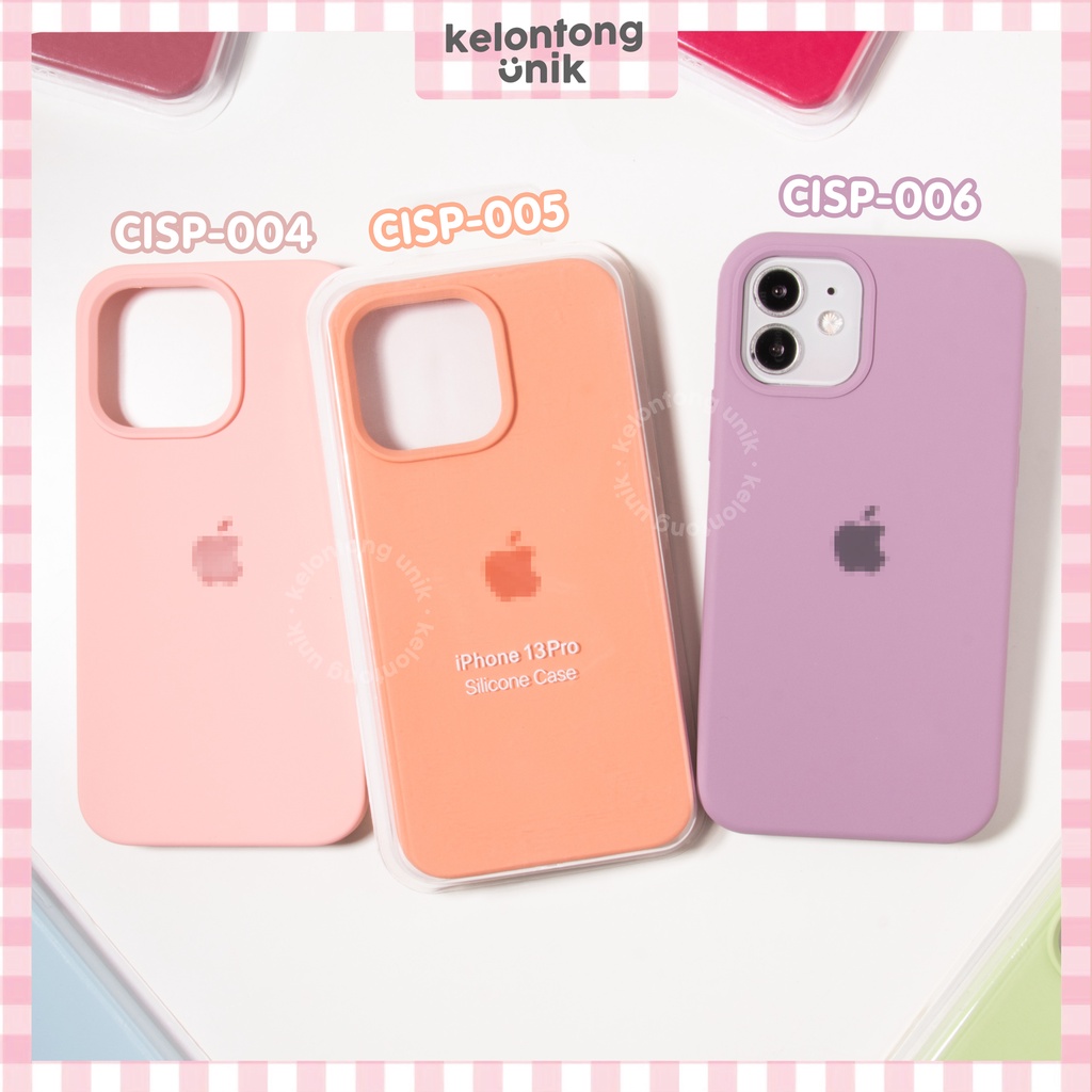 (Seri 2) For iPhone - Premium Silicone Case Full Cover