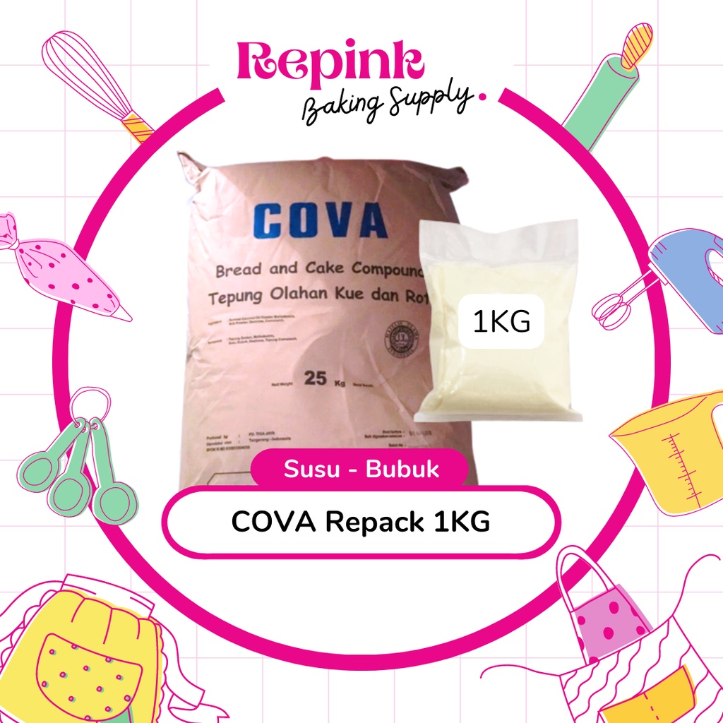 

Susu Bubuk Cova Repack 1KG | Cova 1kg