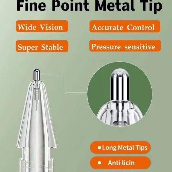 

Tip Replacement Pencil 1 For Metal Paperlike 2 Apple Nib Stainless Use