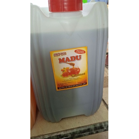 

Sirup Madu ,Beras Kencur Asli UD Gunung Batu Kemasan 10 Liter