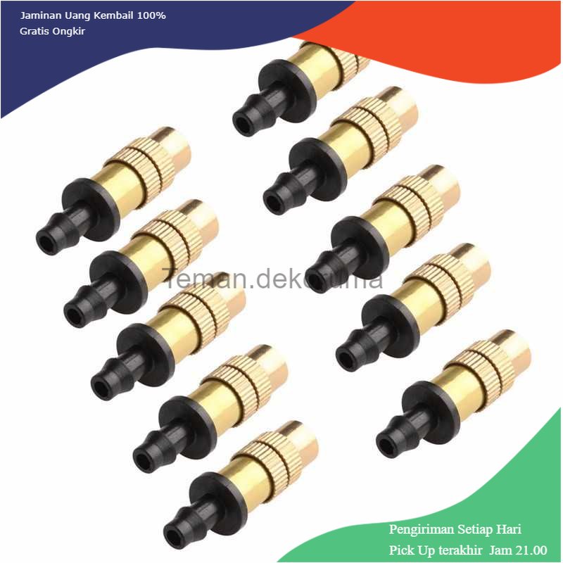 TD-PR2 VanKood Water Mist Sprinkler Irigasi Air Taman Nozzle 1 Hole 10PCS - HW81013