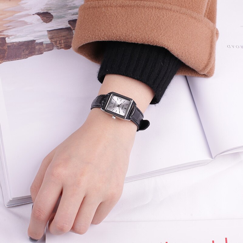 Casio Original LTP-V007L Series - Jam Tangan Wanita - Leather